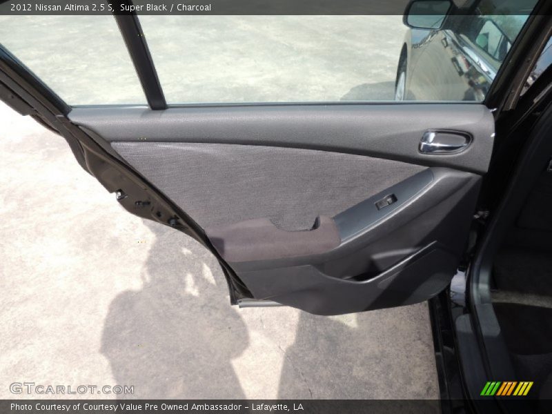 Super Black / Charcoal 2012 Nissan Altima 2.5 S