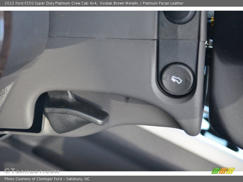 Kodiak Brown Metallic / Platinum Pecan Leather 2013 Ford F250 Super Duty Platinum Crew Cab 4x4