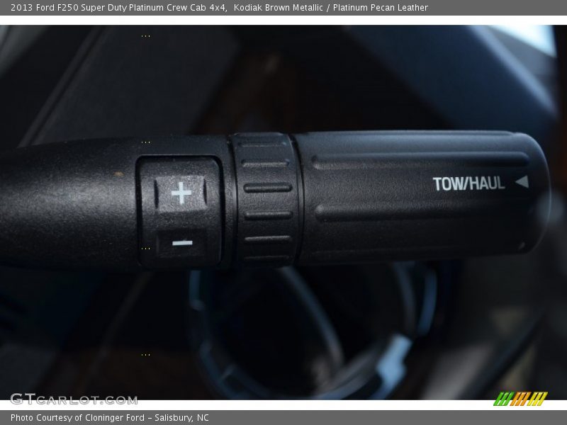 Kodiak Brown Metallic / Platinum Pecan Leather 2013 Ford F250 Super Duty Platinum Crew Cab 4x4