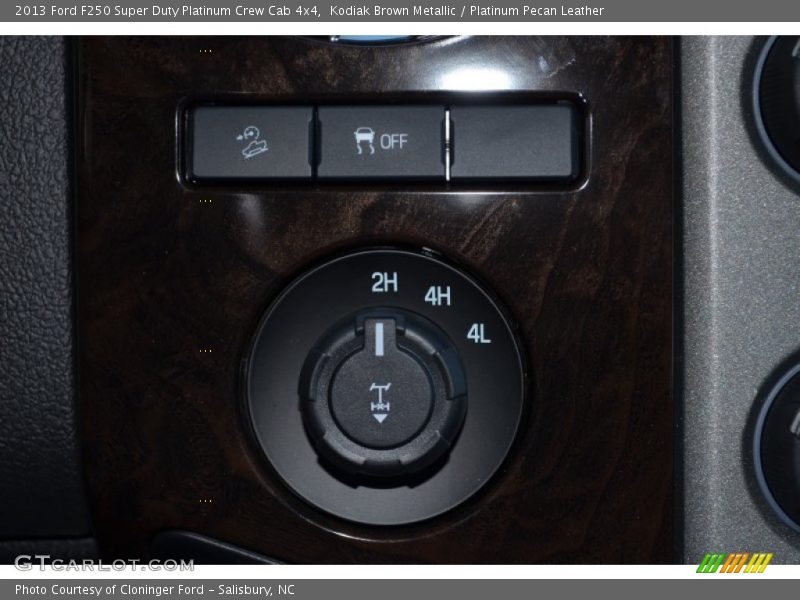 Kodiak Brown Metallic / Platinum Pecan Leather 2013 Ford F250 Super Duty Platinum Crew Cab 4x4