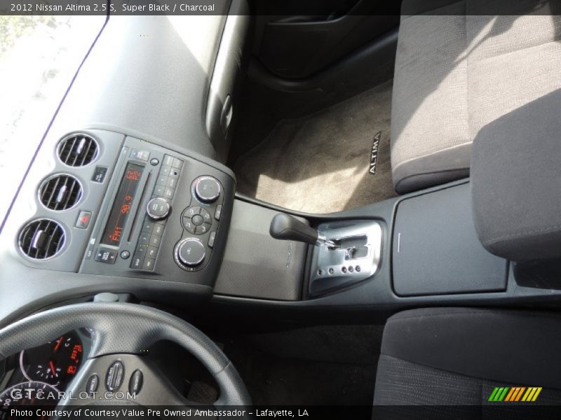 Super Black / Charcoal 2012 Nissan Altima 2.5 S