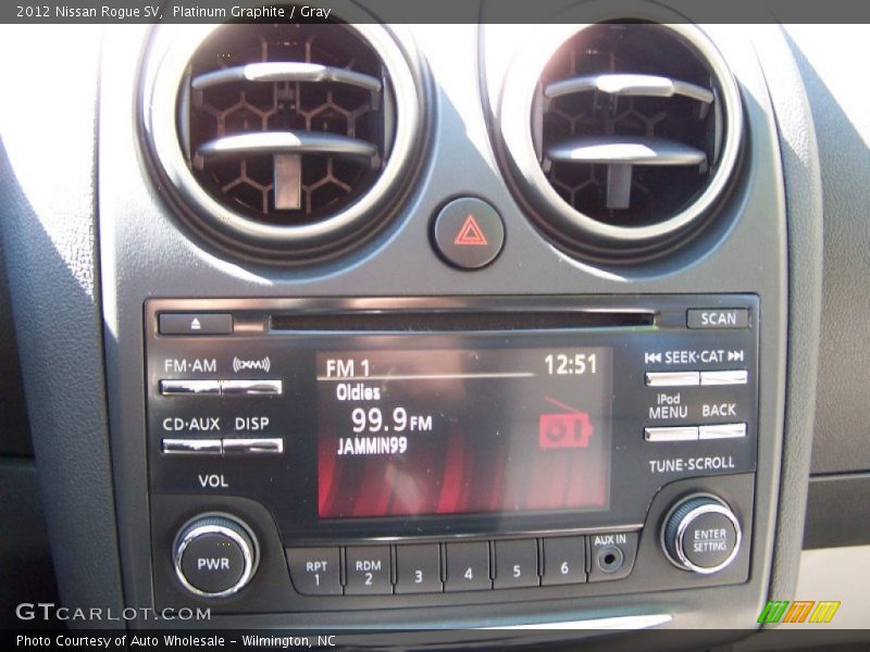 Platinum Graphite / Gray 2012 Nissan Rogue SV