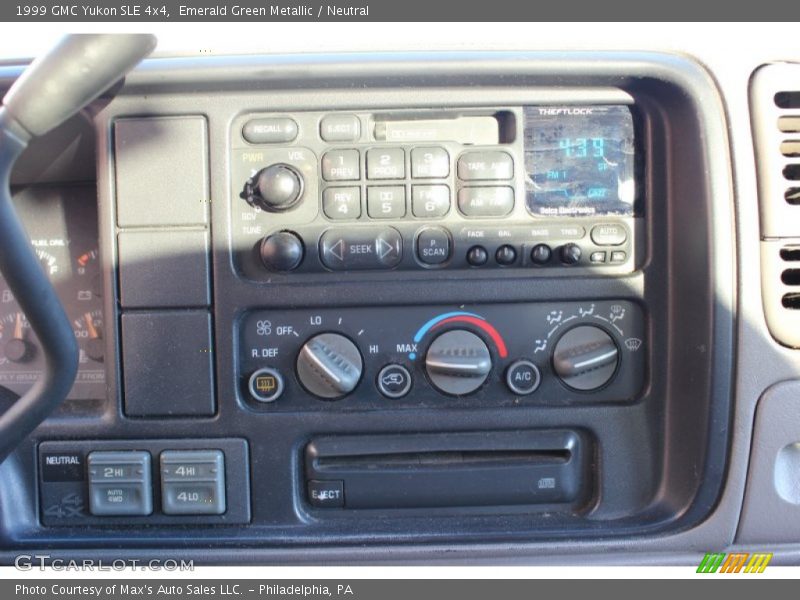 Emerald Green Metallic / Neutral 1999 GMC Yukon SLE 4x4