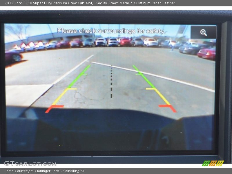 Kodiak Brown Metallic / Platinum Pecan Leather 2013 Ford F250 Super Duty Platinum Crew Cab 4x4