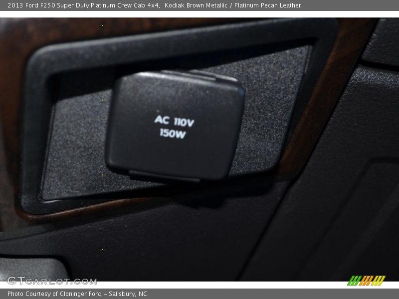 Kodiak Brown Metallic / Platinum Pecan Leather 2013 Ford F250 Super Duty Platinum Crew Cab 4x4