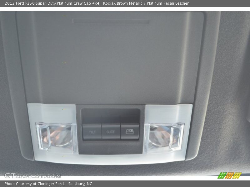 Kodiak Brown Metallic / Platinum Pecan Leather 2013 Ford F250 Super Duty Platinum Crew Cab 4x4