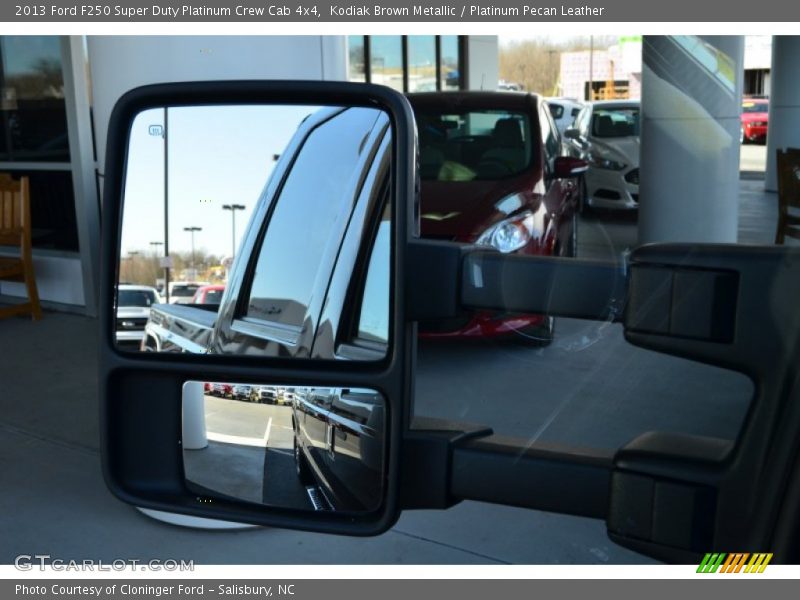 Kodiak Brown Metallic / Platinum Pecan Leather 2013 Ford F250 Super Duty Platinum Crew Cab 4x4