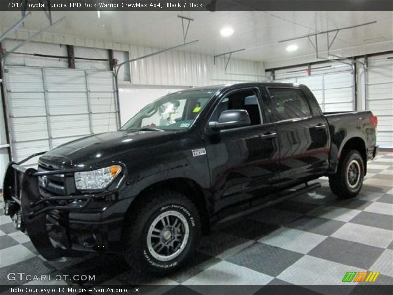 Black / Black 2012 Toyota Tundra TRD Rock Warrior CrewMax 4x4