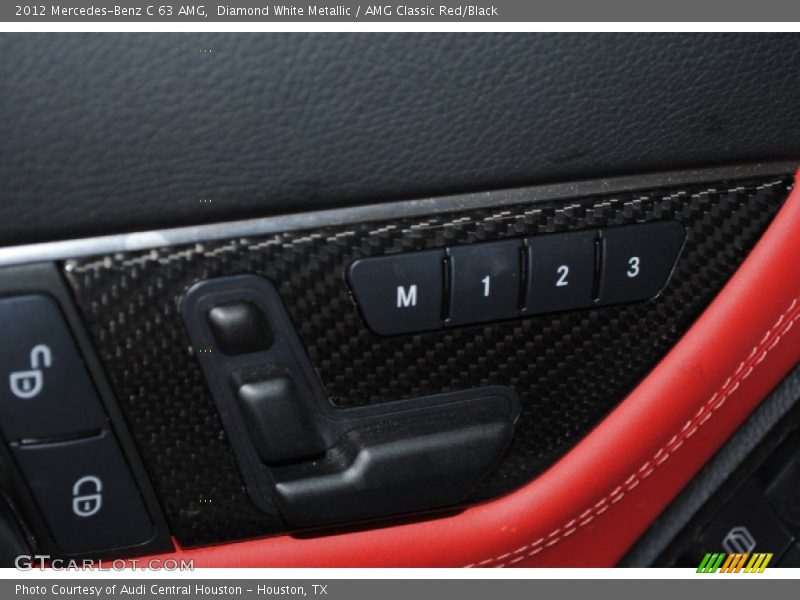 Controls of 2012 C 63 AMG