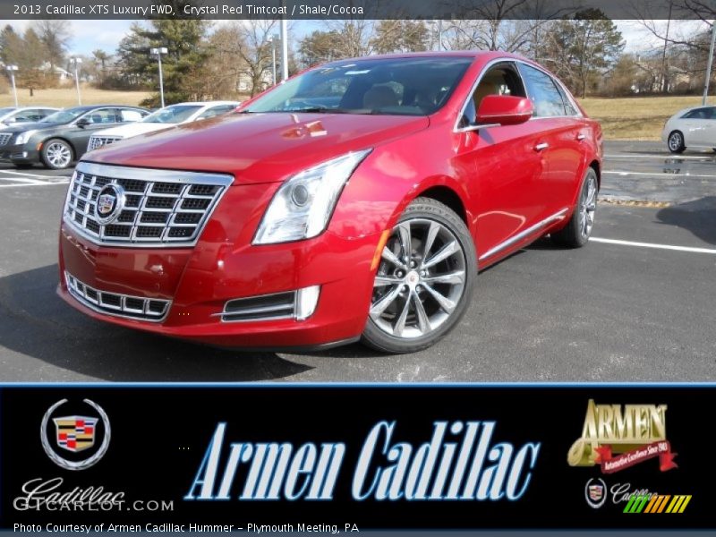 Crystal Red Tintcoat / Shale/Cocoa 2013 Cadillac XTS Luxury FWD