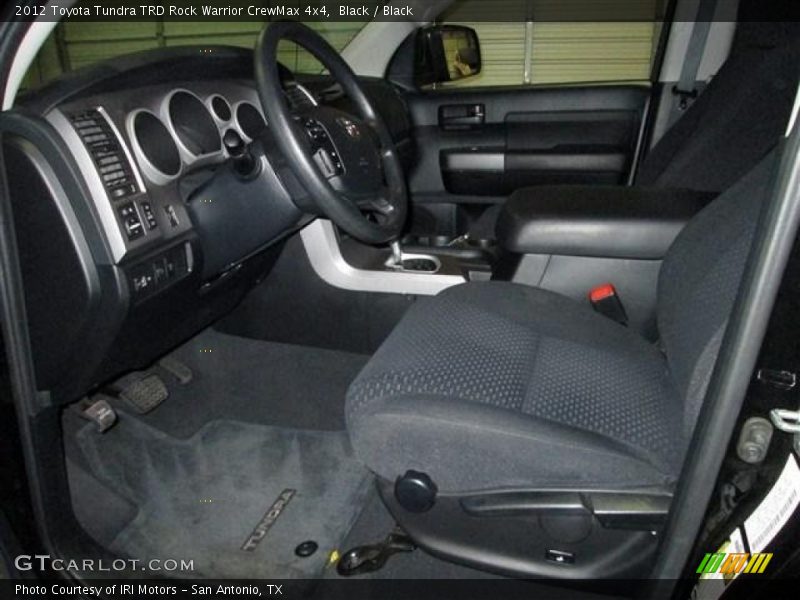 Black / Black 2012 Toyota Tundra TRD Rock Warrior CrewMax 4x4