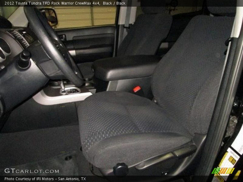 Black / Black 2012 Toyota Tundra TRD Rock Warrior CrewMax 4x4