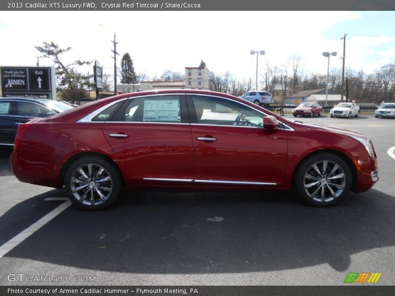 Crystal Red Tintcoat / Shale/Cocoa 2013 Cadillac XTS Luxury FWD