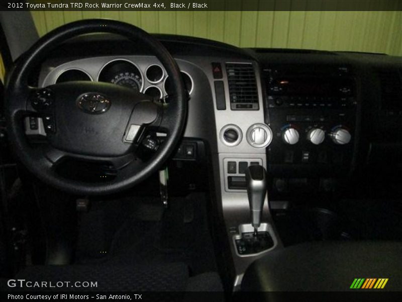 Black / Black 2012 Toyota Tundra TRD Rock Warrior CrewMax 4x4