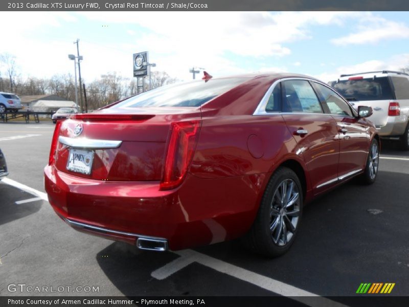 Crystal Red Tintcoat / Shale/Cocoa 2013 Cadillac XTS Luxury FWD