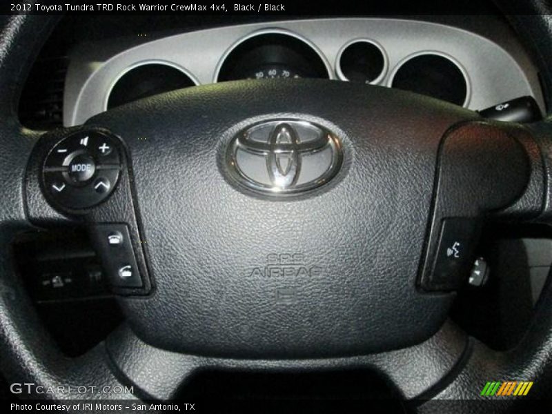 Black / Black 2012 Toyota Tundra TRD Rock Warrior CrewMax 4x4