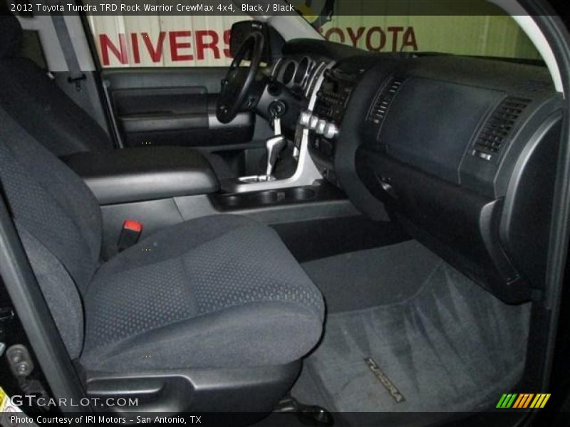 Black / Black 2012 Toyota Tundra TRD Rock Warrior CrewMax 4x4