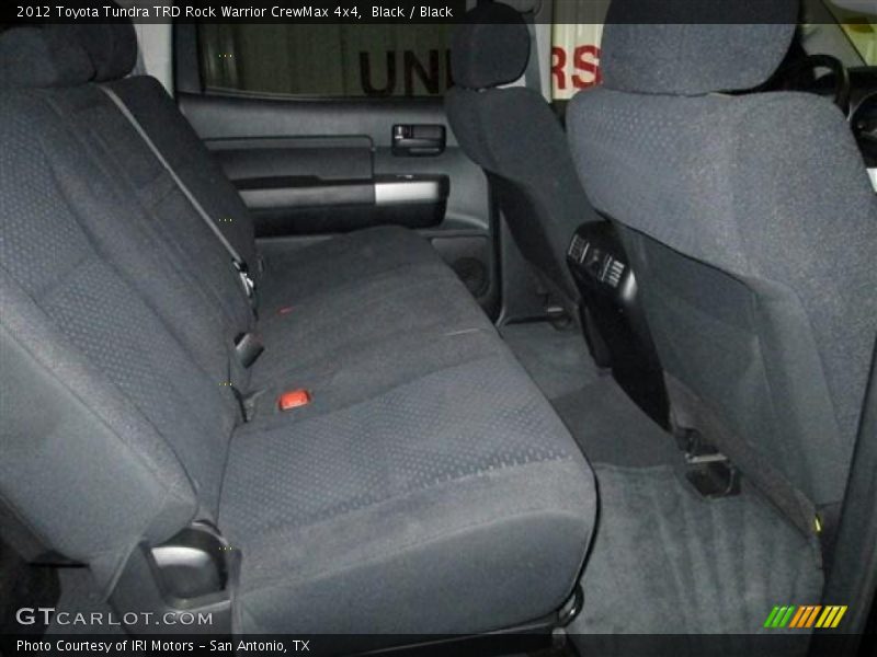 Black / Black 2012 Toyota Tundra TRD Rock Warrior CrewMax 4x4