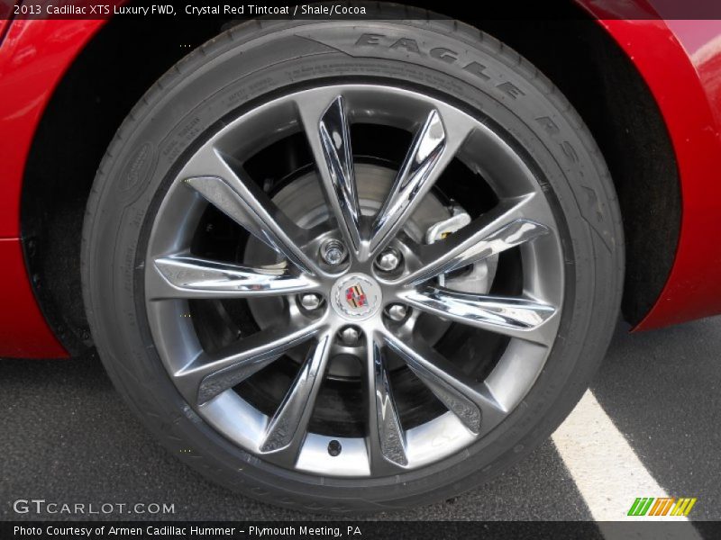 Crystal Red Tintcoat / Shale/Cocoa 2013 Cadillac XTS Luxury FWD