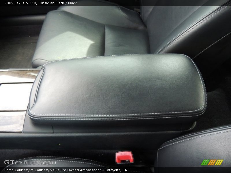 Obsidian Black / Black 2009 Lexus IS 250