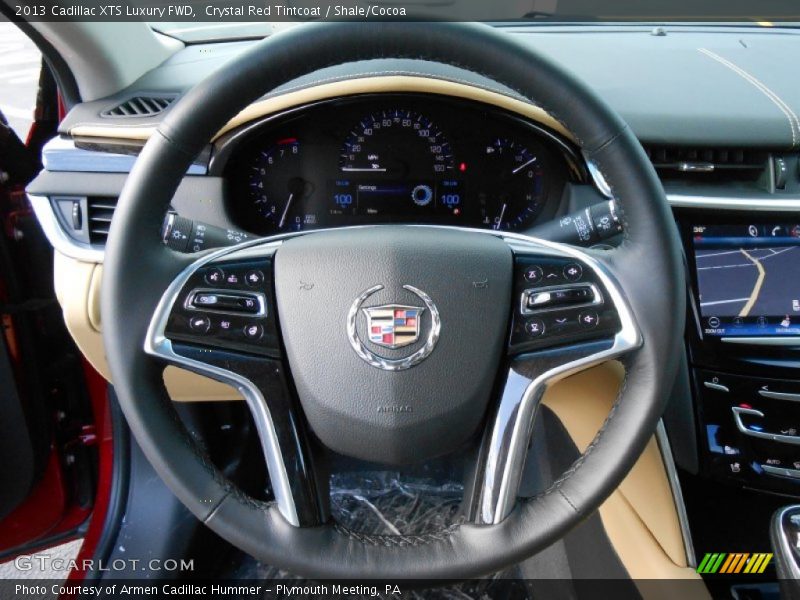 Crystal Red Tintcoat / Shale/Cocoa 2013 Cadillac XTS Luxury FWD