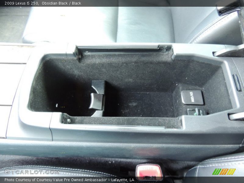 Obsidian Black / Black 2009 Lexus IS 250