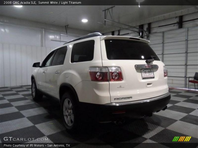 Summit White / Light Titanium 2008 GMC Acadia SLE