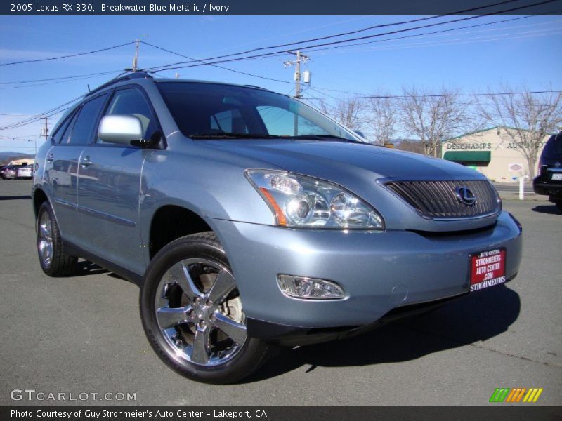 Breakwater Blue Metallic / Ivory 2005 Lexus RX 330