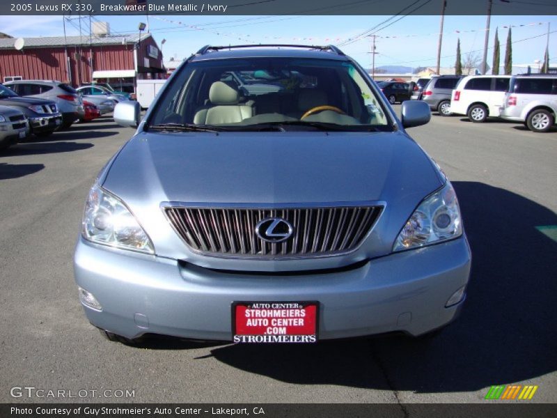 Breakwater Blue Metallic / Ivory 2005 Lexus RX 330