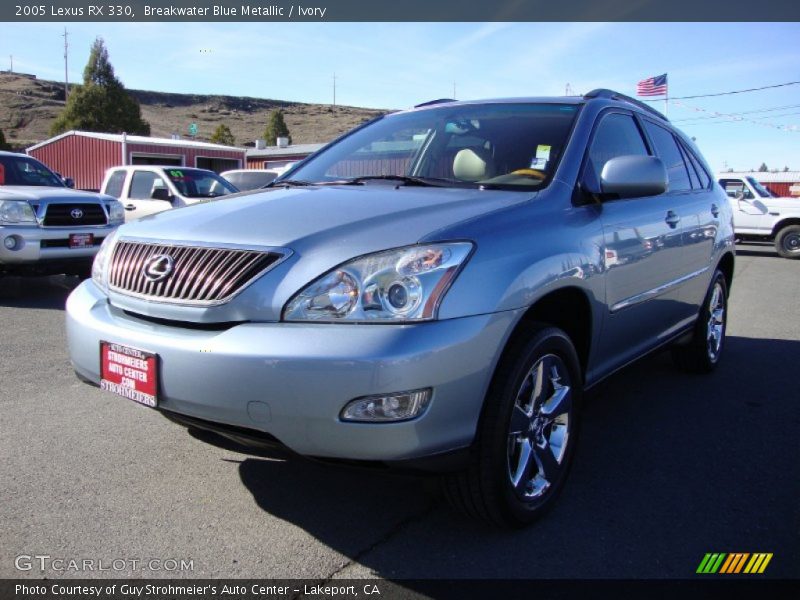 Breakwater Blue Metallic / Ivory 2005 Lexus RX 330