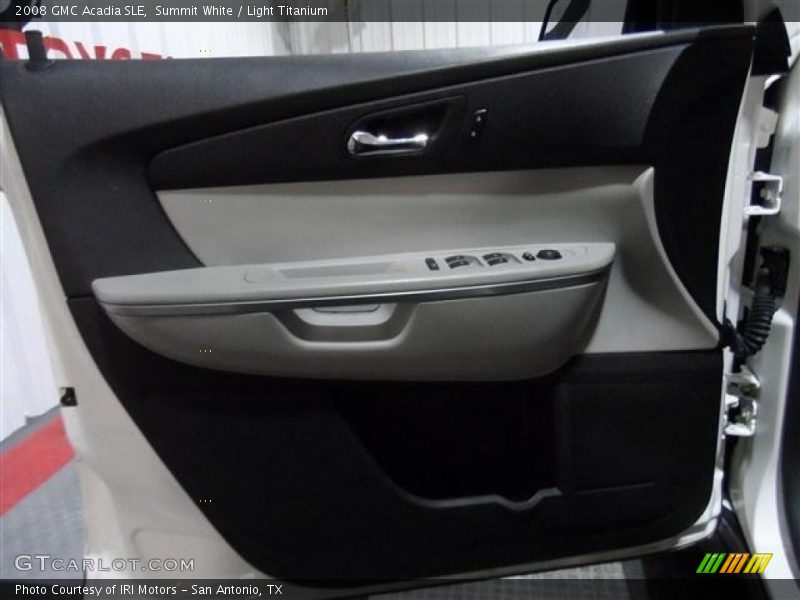 Summit White / Light Titanium 2008 GMC Acadia SLE