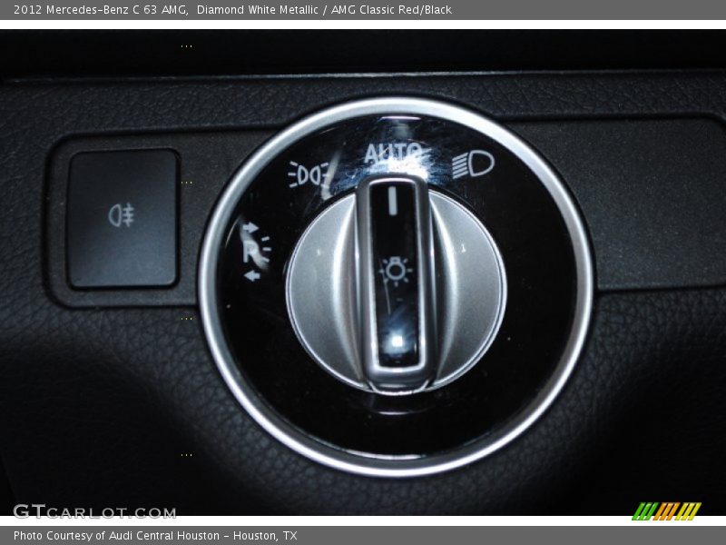 Controls of 2012 C 63 AMG