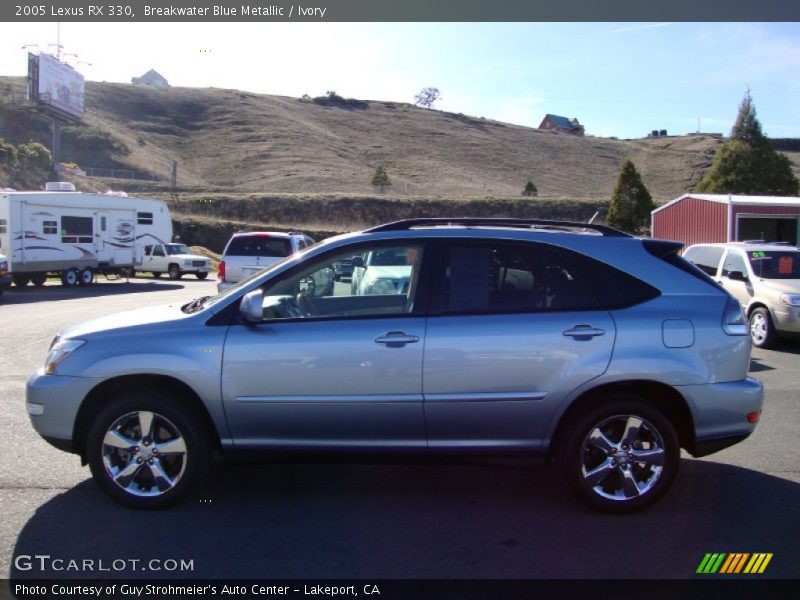 Breakwater Blue Metallic / Ivory 2005 Lexus RX 330