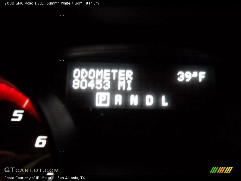 Summit White / Light Titanium 2008 GMC Acadia SLE