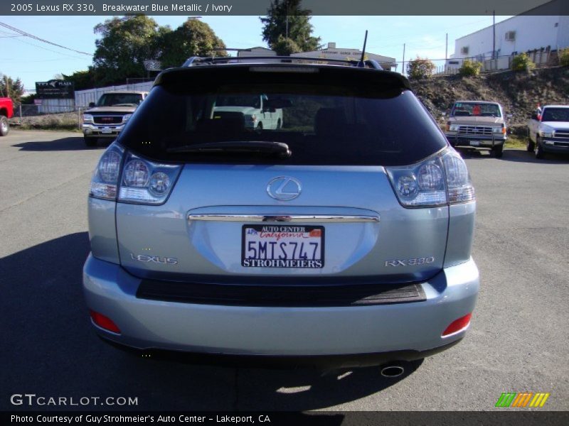 Breakwater Blue Metallic / Ivory 2005 Lexus RX 330