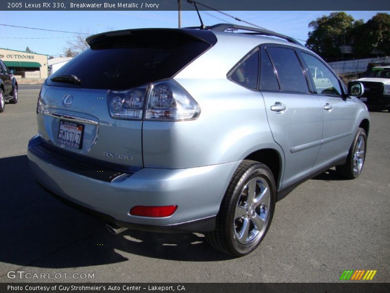 Breakwater Blue Metallic / Ivory 2005 Lexus RX 330