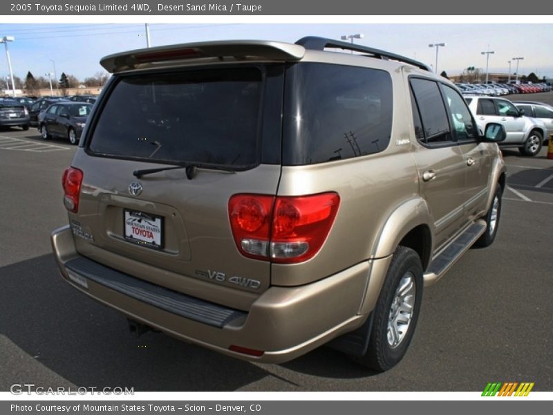 Desert Sand Mica / Taupe 2005 Toyota Sequoia Limited 4WD