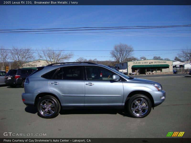 Breakwater Blue Metallic / Ivory 2005 Lexus RX 330