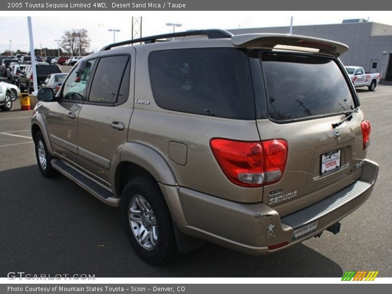 Desert Sand Mica / Taupe 2005 Toyota Sequoia Limited 4WD