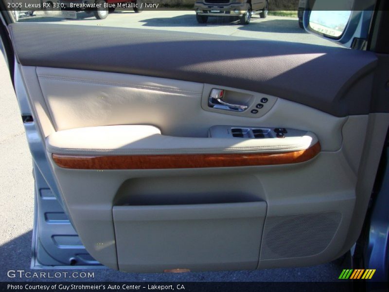 Breakwater Blue Metallic / Ivory 2005 Lexus RX 330