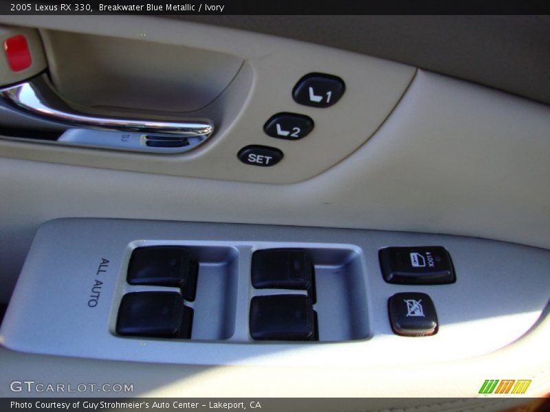 Breakwater Blue Metallic / Ivory 2005 Lexus RX 330