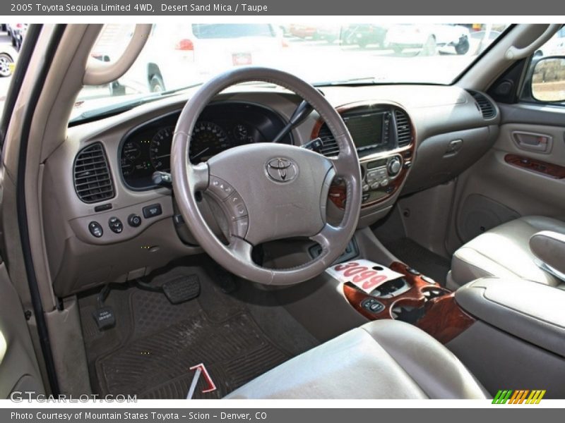 Desert Sand Mica / Taupe 2005 Toyota Sequoia Limited 4WD