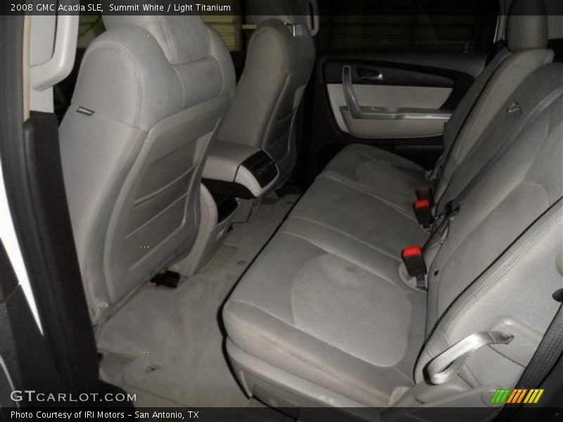 Summit White / Light Titanium 2008 GMC Acadia SLE