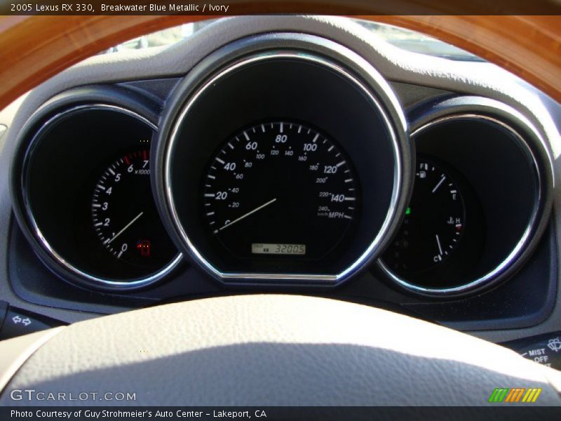 Breakwater Blue Metallic / Ivory 2005 Lexus RX 330