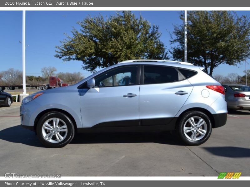  2010 Tucson GLS Aurora Blue