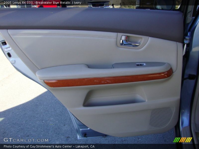 Breakwater Blue Metallic / Ivory 2005 Lexus RX 330