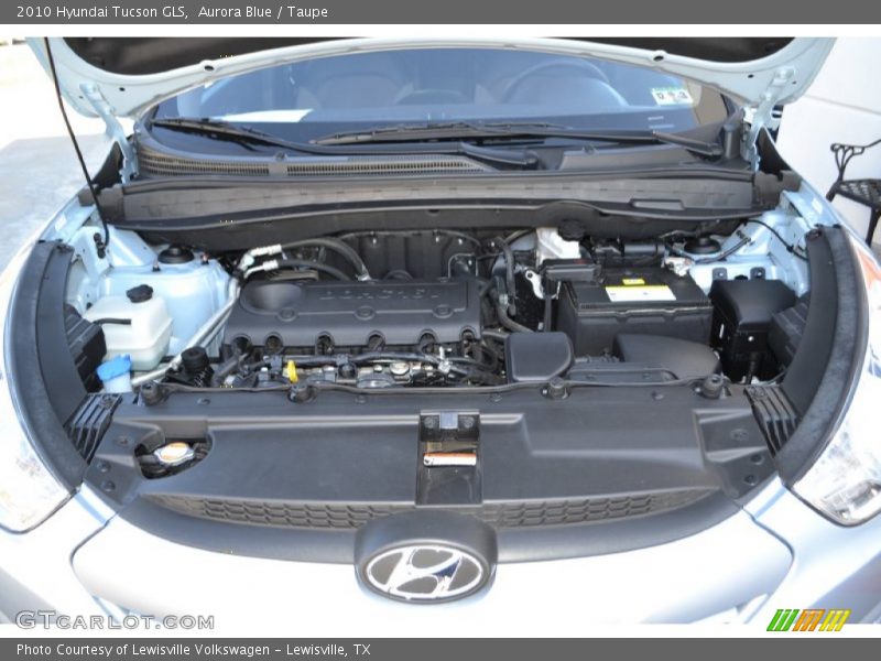  2010 Tucson GLS Engine - 2.4 Liter DOHC 16-Valve CVVT 4 Cylinder