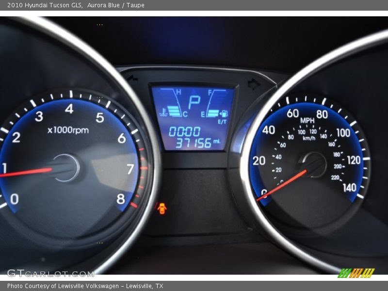  2010 Tucson GLS GLS Gauges