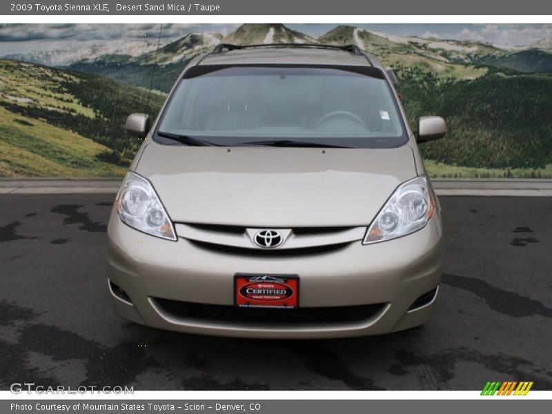 Desert Sand Mica / Taupe 2009 Toyota Sienna XLE