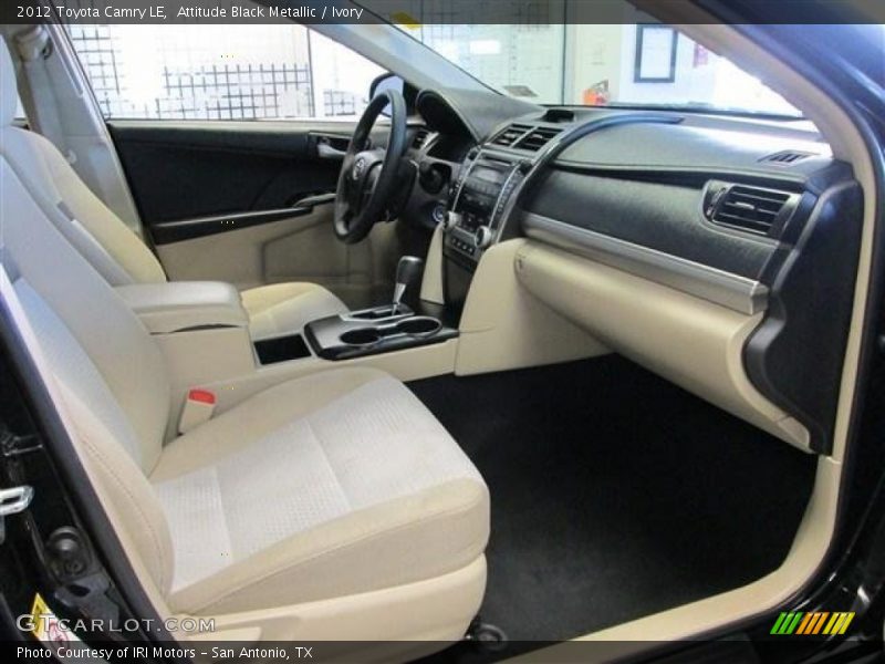 Attitude Black Metallic / Ivory 2012 Toyota Camry LE